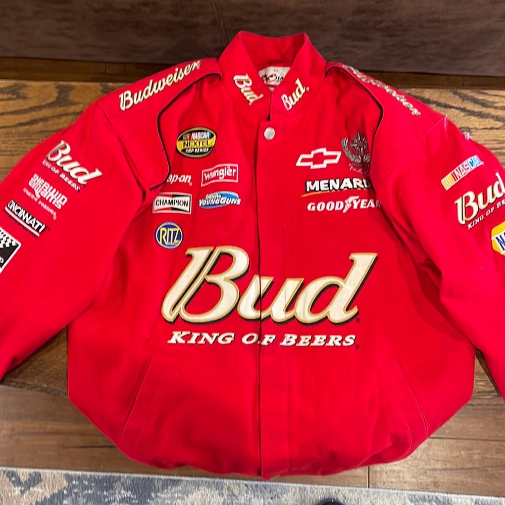 Chase Authentics Dale Earnhardt Jr Bud racing jacket